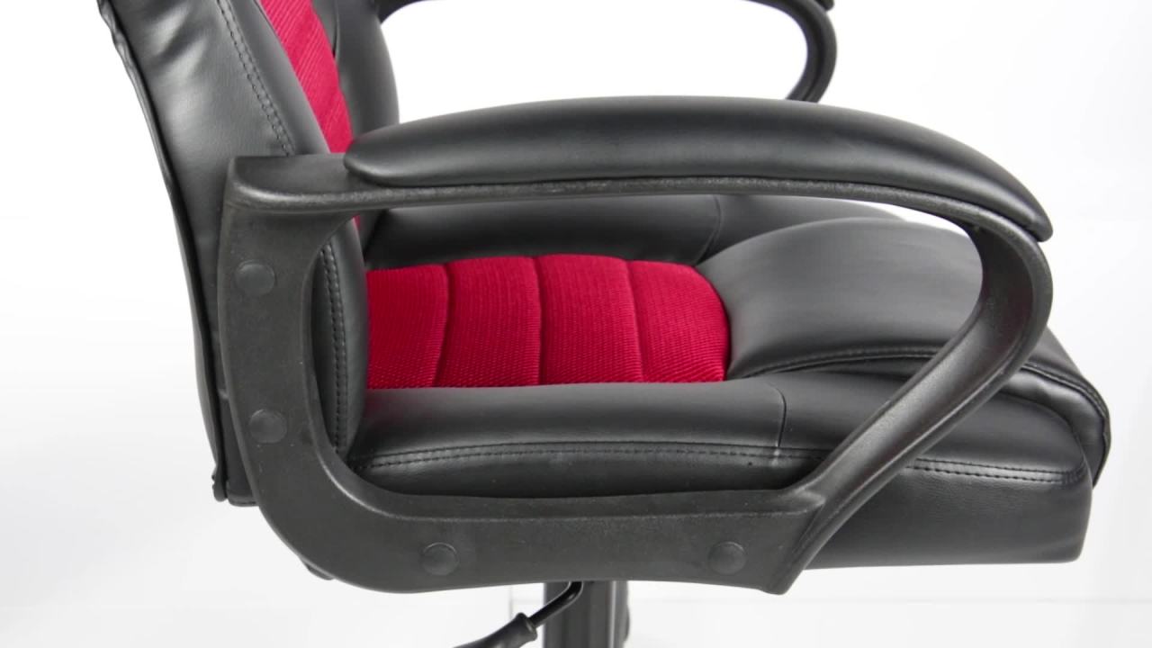 thumbnail video image 2 of OFM Essentials Collection Racing Style Gaming Chair, in Green (ESS-3083-GRN), 2 of 14