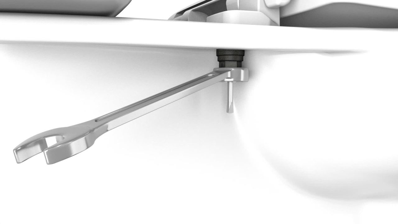 thumbnail video image 2 of Mayfair Just Lift Slow Close Elongated Plastic Toilet Seat in White, 2 of 6