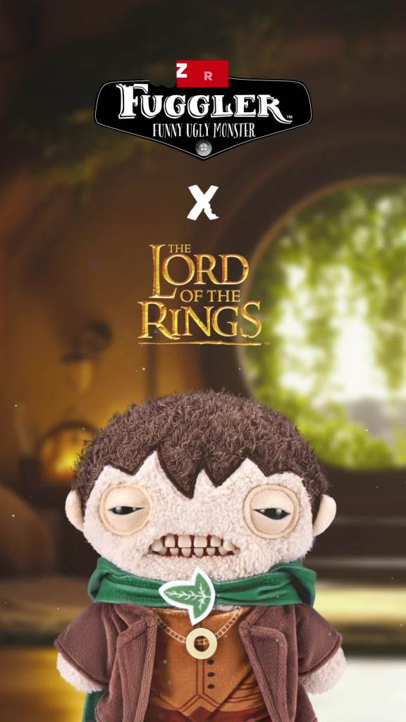 Fuggler 9 inch Lord of the Rings (Frodo), Funny Ugly Monster Soft Stuffed Plush Toy by ZURU