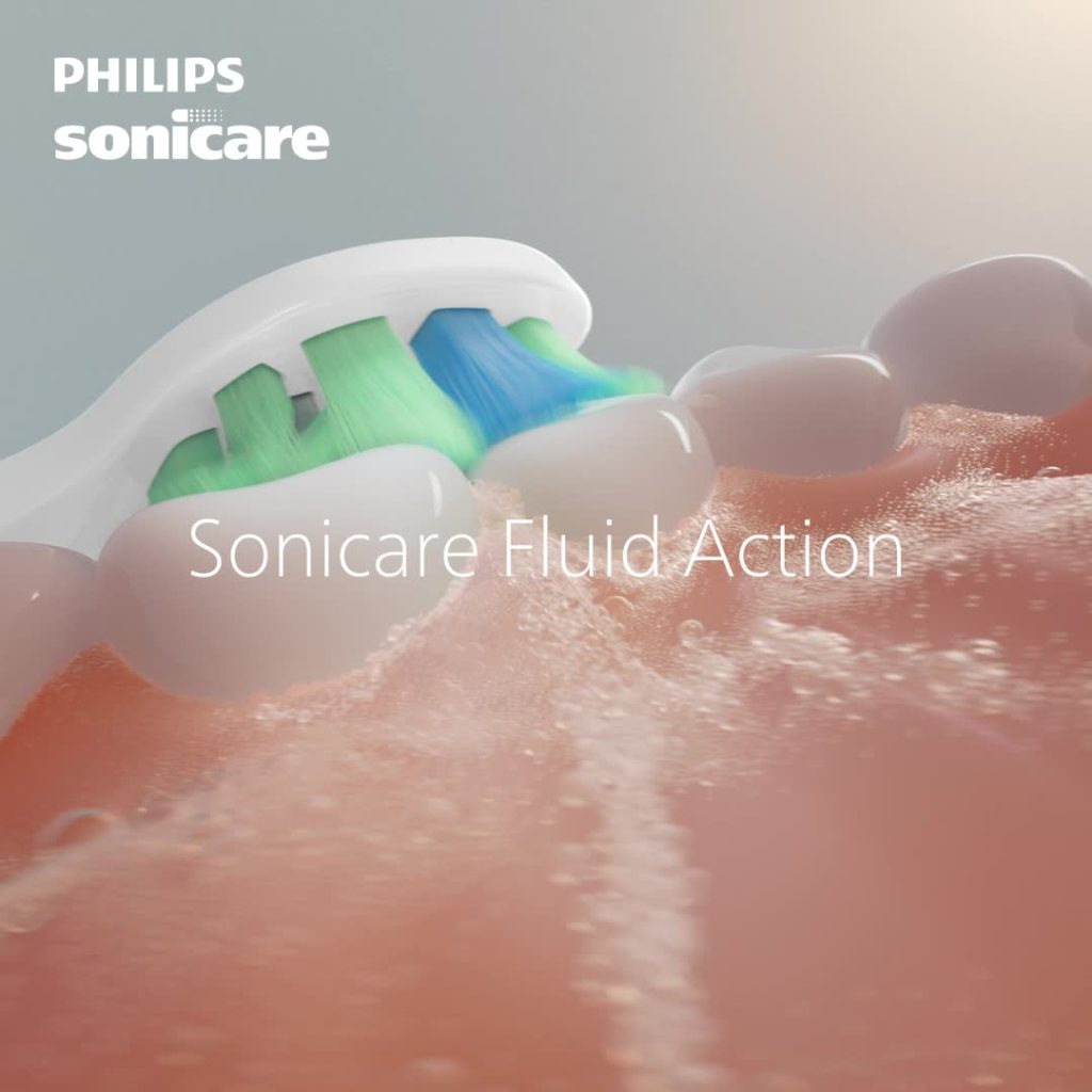 thumbnail video image 2 of Philips Sonicare C2 Plaque Control - Genuine Replacement Electric Toothbrush Heads, White, 4 Pack One Year Supply, HX9024/77, 2 of 19