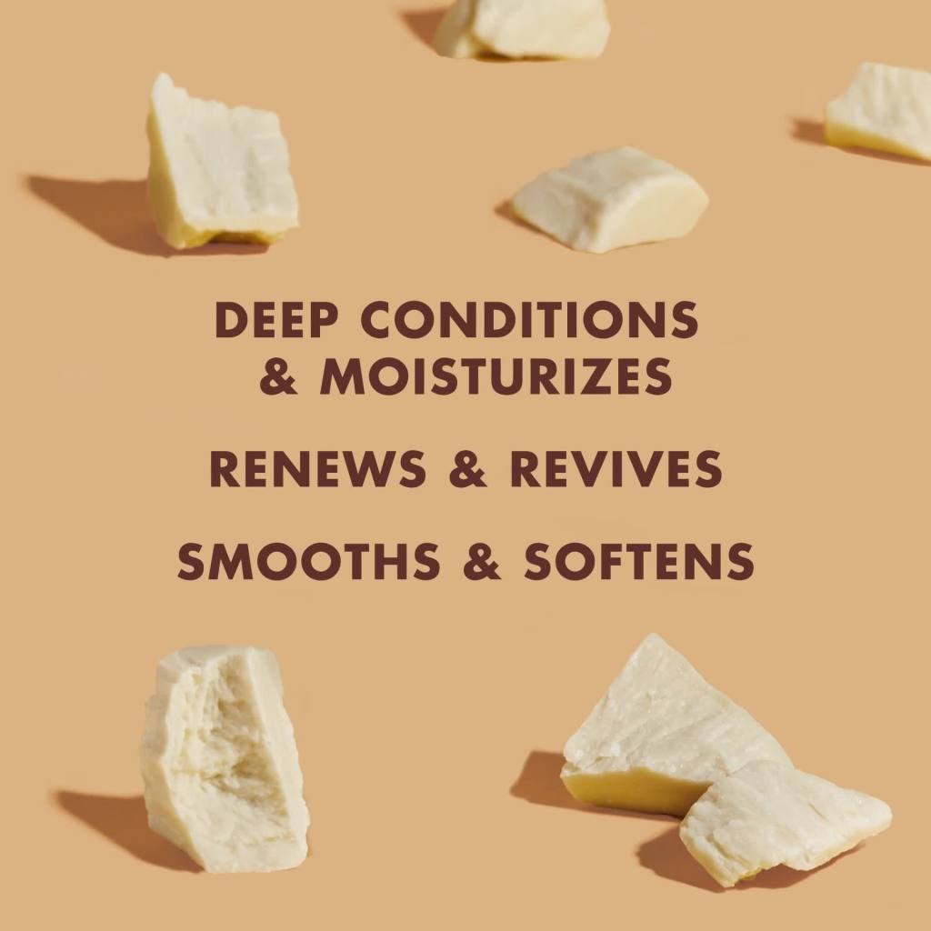 thumbnail video image 2 of SheaMoisture Raw Shea Butter Deep Moisturizing Hair Masque Raw Shea Butter, 11.5 oz, 2 of 13
