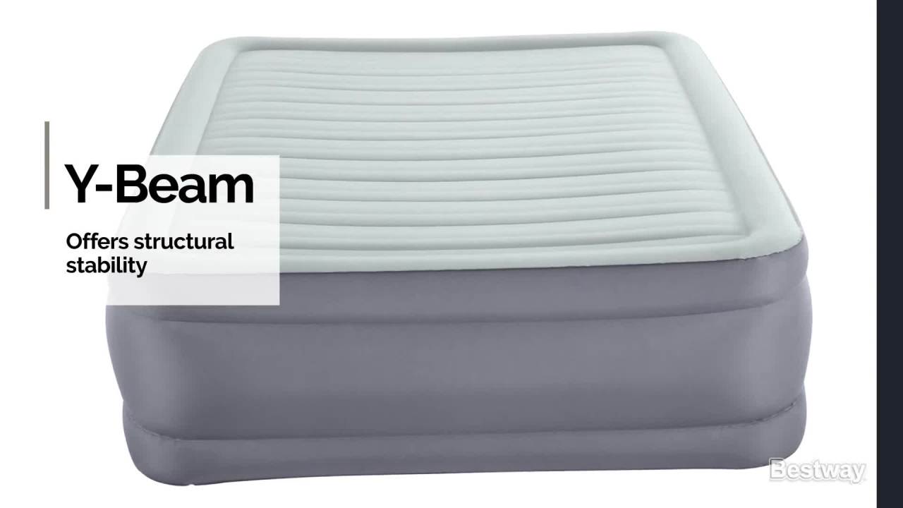 AlwayzAire 20" Queen Air Mattress with Built-in Pump