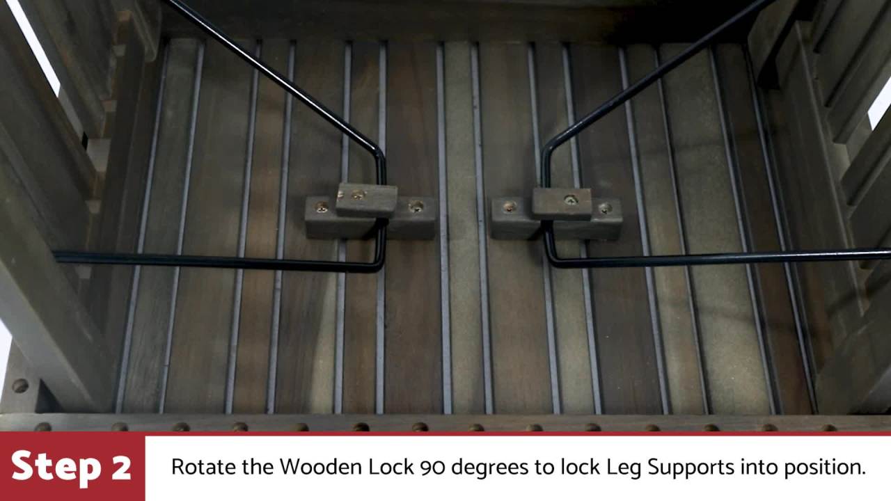 thumbnail video image 2 of Noble House Kyoto Outdoor Folding Side Table Gray, 2 of 9