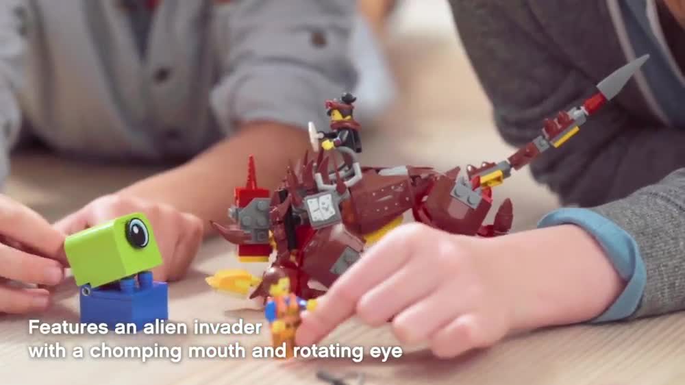 thumbnail video image 2 of LEGO Movie Ultrakatty & Warrior Lucy! 70827, 2 of 8