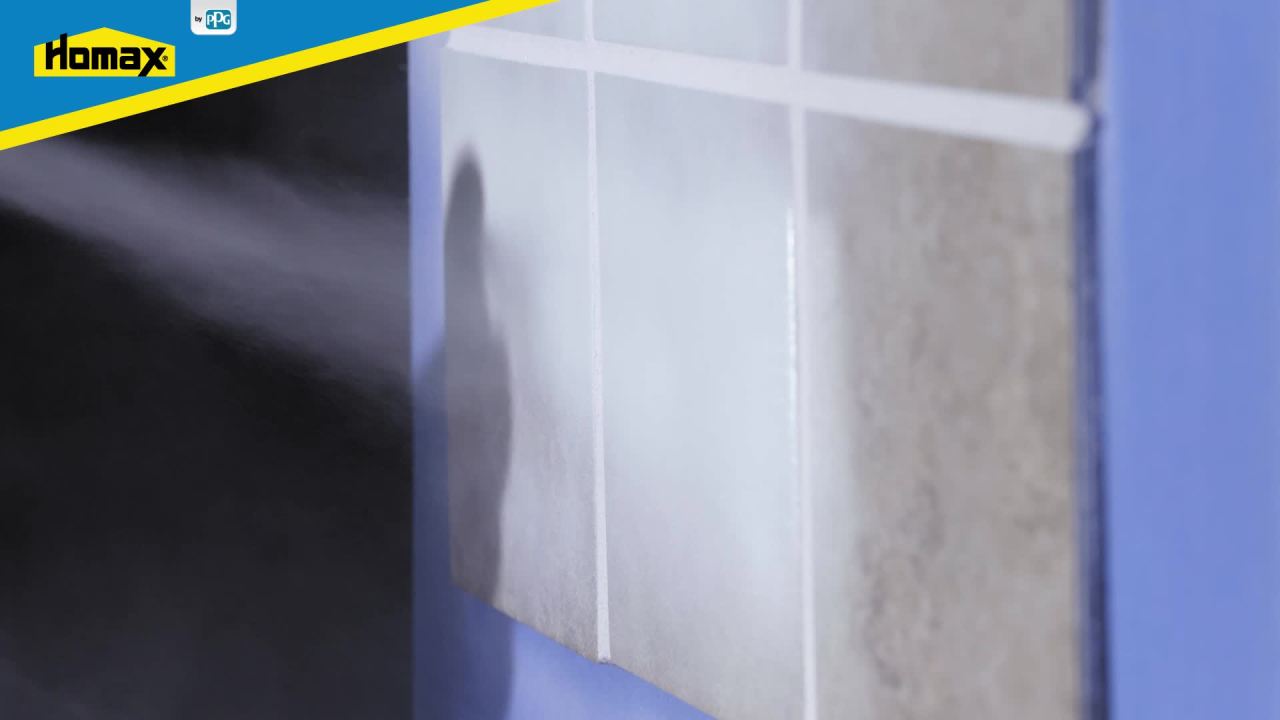 thumbnail video image 2 of Homax Tough as Tile Epoxy Tub & Tile White Spray Paint 32 oz., 2 of 5