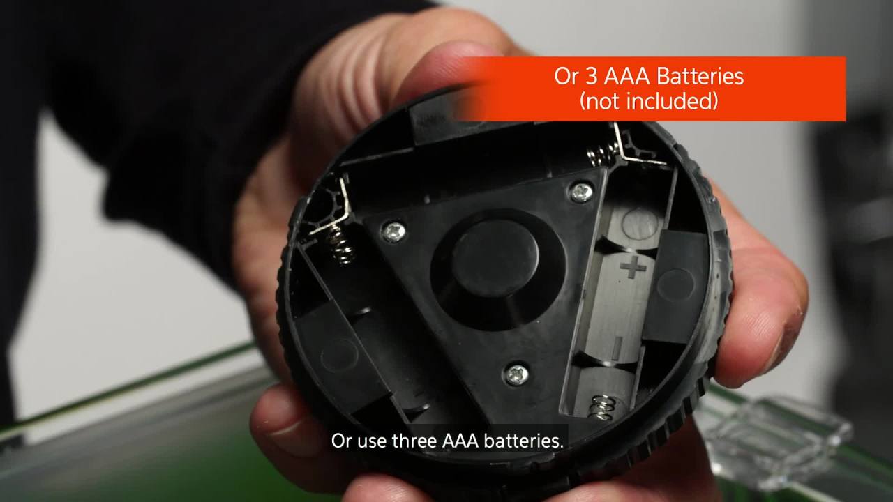 thumbnail video image 2 of Aqueon Betta LED Light Black, 2 of 11