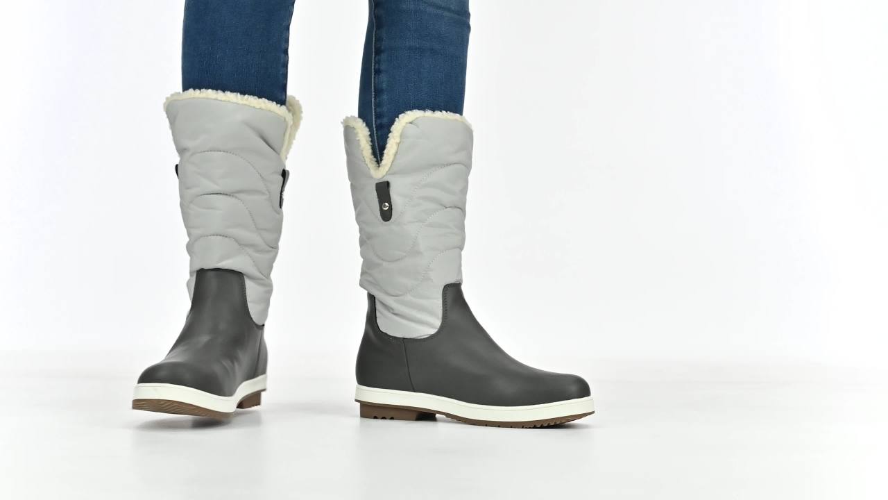 thumbnail video image 2 of Journee Womens Pippah Block Heel Cold Weather Booties, 2 of 10