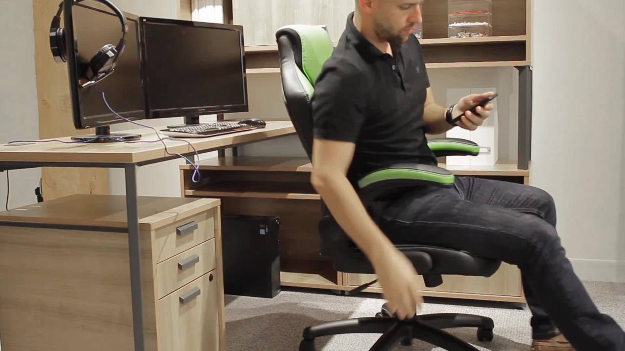thumbnail video image 2 of Executive High Back Chair, 2 of 7