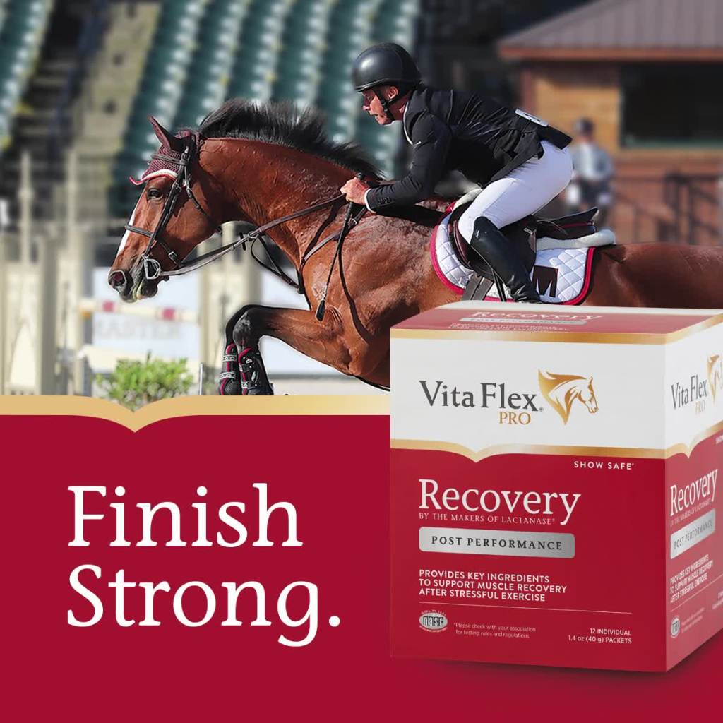 thumbnail video image 2 of Vita Flex Vita Flex Pro Lactanase Performance Supplement for Horses 25 grams, 2 of 11
