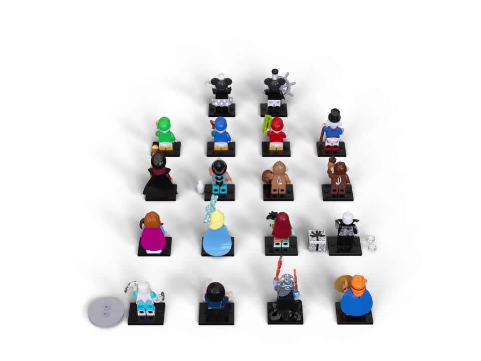 thumbnail video image 2 of LEGO Minifigures Disney Series 2 71024 Building Kit (1 Minifigure), 2 of 14