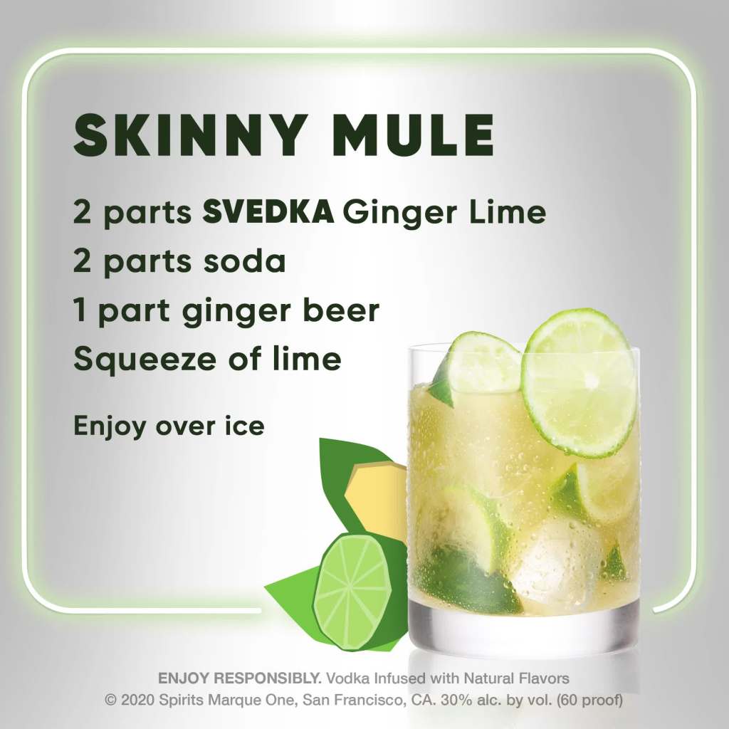 thumbnail video image 2 of SVEDKA Pure infusions Ginger Lime Flavored Vodka, 750 ml Bottle, 30% ABV, 2 of 7