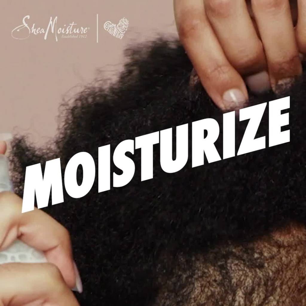 thumbnail video image 3 of SheaMoisture Leave-in Conditioner Treatment 100% Extra Virgin Coconut Oil, 8 oz, 3 of 12