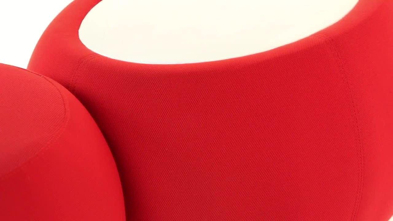 thumbnail video image 2 of OFM  Jupiter Series Fabric Ball Stool, 2 of 6