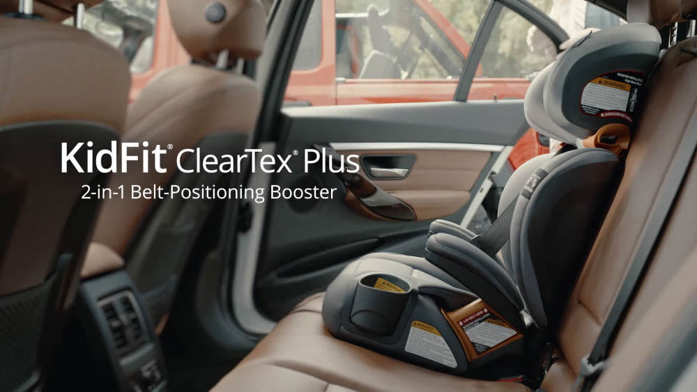 Chicco KidFit ClearTex Plus 2in1 Belt Positioning Booster Car Seat