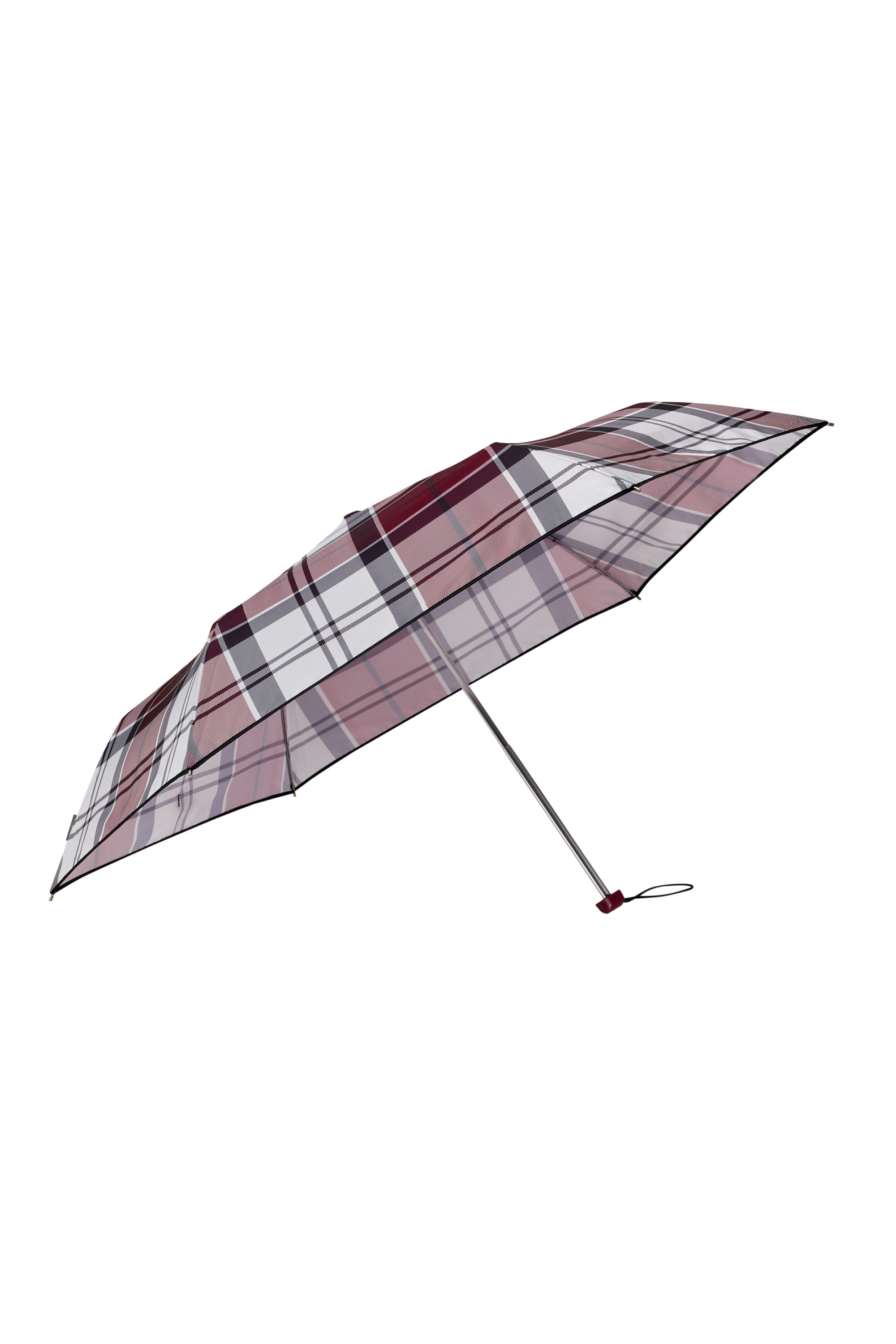 Samsonite ALU DROP S 3 részes kézi lapos Garnet red check-108962-A465