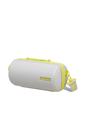 American Tourister ROLLIO CROSS BODY LIGHT GREY/LIME-152972-A274