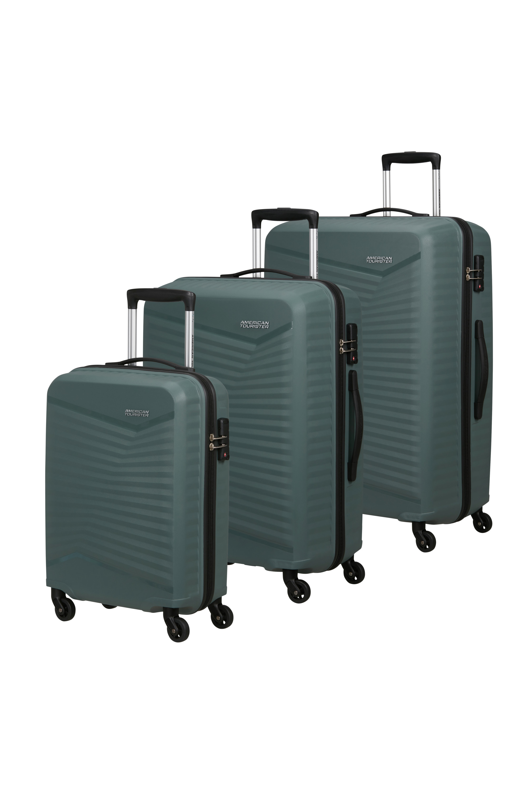 American Tourister JETDRIVER 2.0 3 PC SET A DARK OLIVE kép