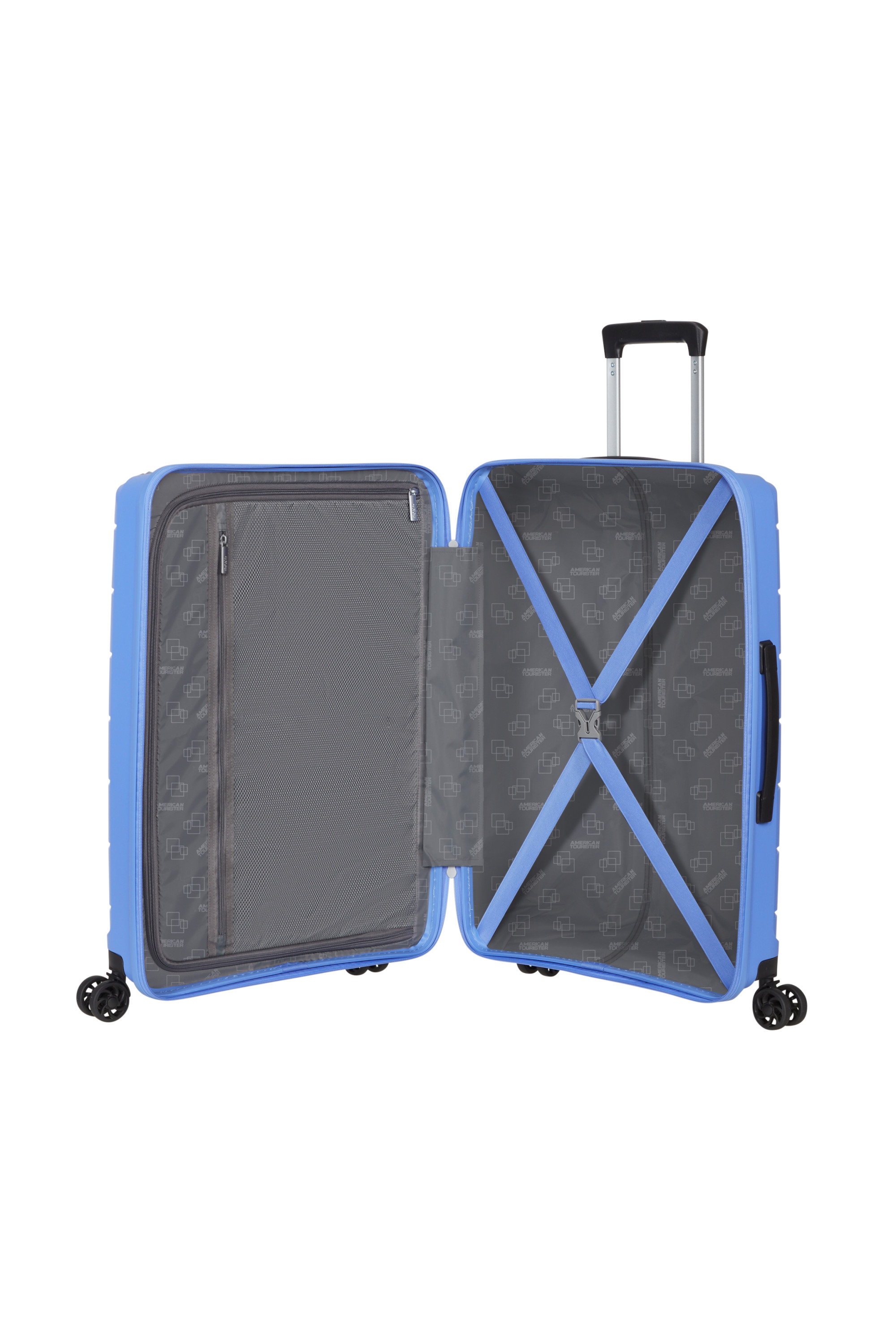 American Tourister SUMMER POP SPIN. 67/24 TSA INT.UPGR ELECTRIC PURPLE kép