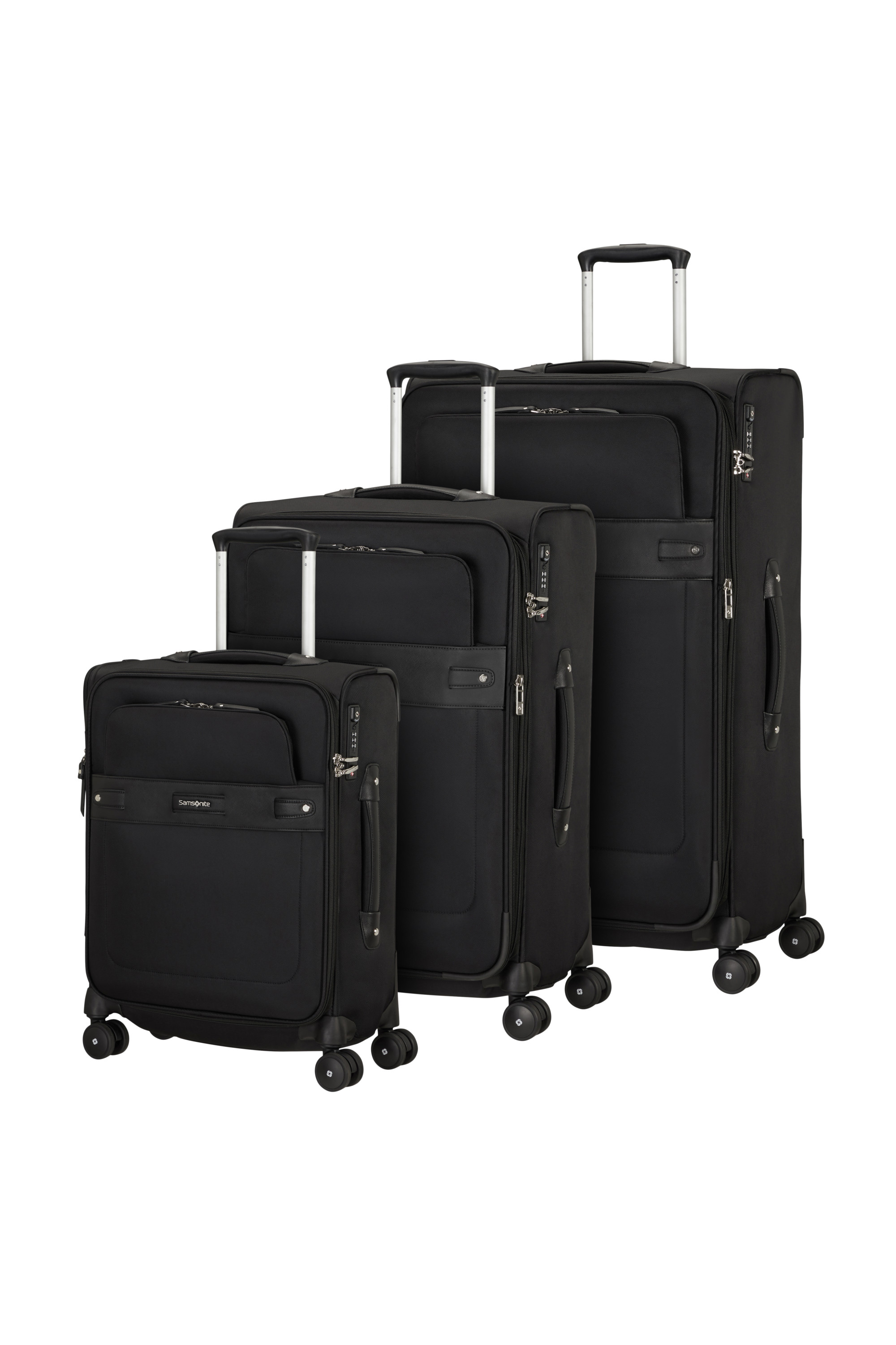 Samsonite BEAUHAVEN 3 PC SET A Fekete kép