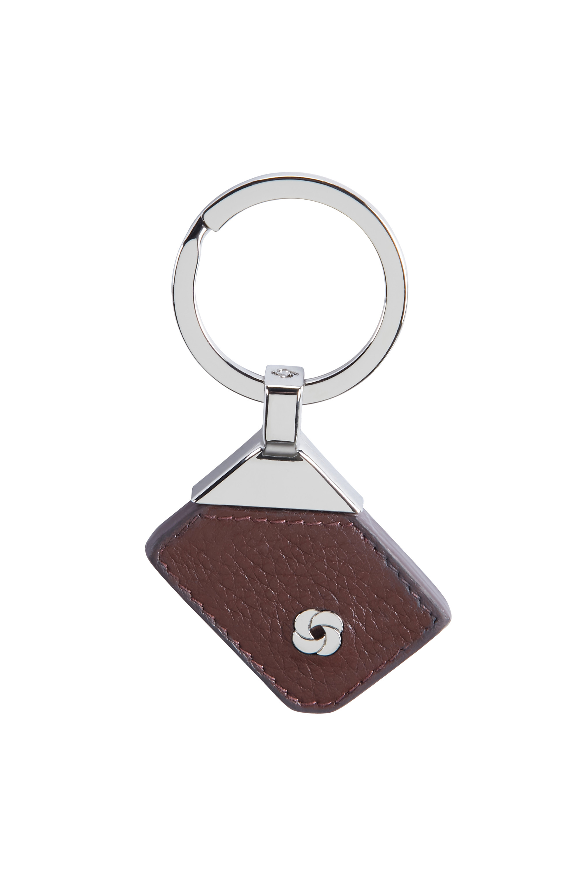 Samsonite KEY RING SQUARED MTL<H KEY RING DARK BROWN kép
