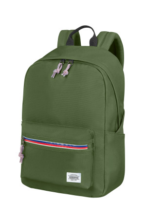 American Tourister UPBEAT BACKPACK ZIP Olíva zöld-129578-1635