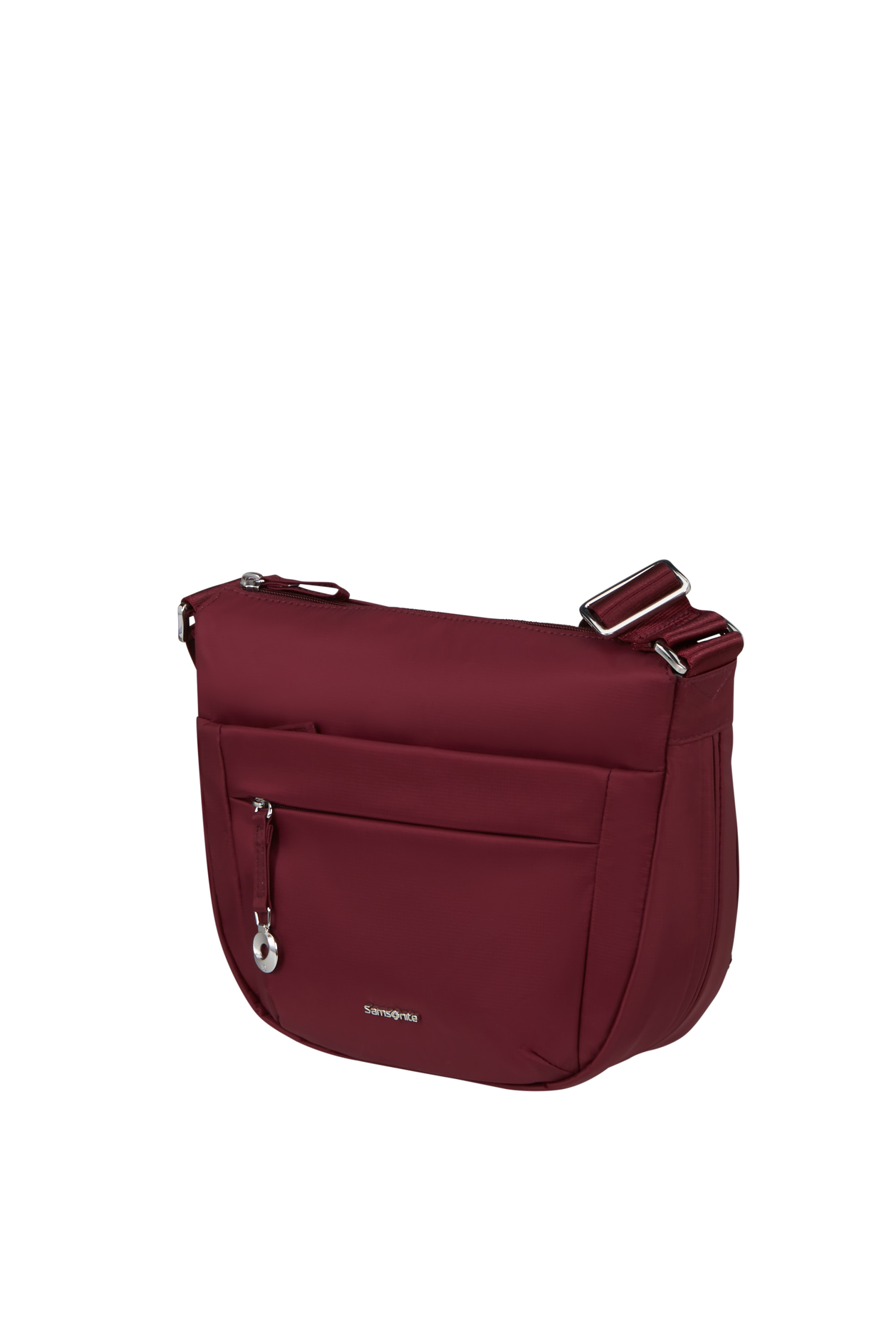 Samsonite MOVE 5.0 HOBO BAG ROUND S EXP BORDEAUX kép