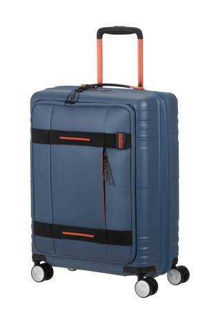 American Tourister HELLO CABIN SPINNER 55/20 EXP COATED NAVY/ORANGE-149417-6032