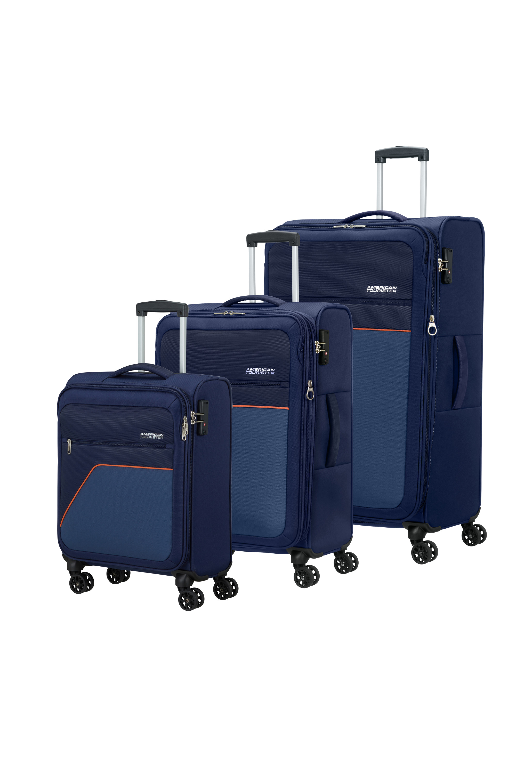 American Tourister SKY SURFER 3 PC SET A Sötét tengerész kék kép