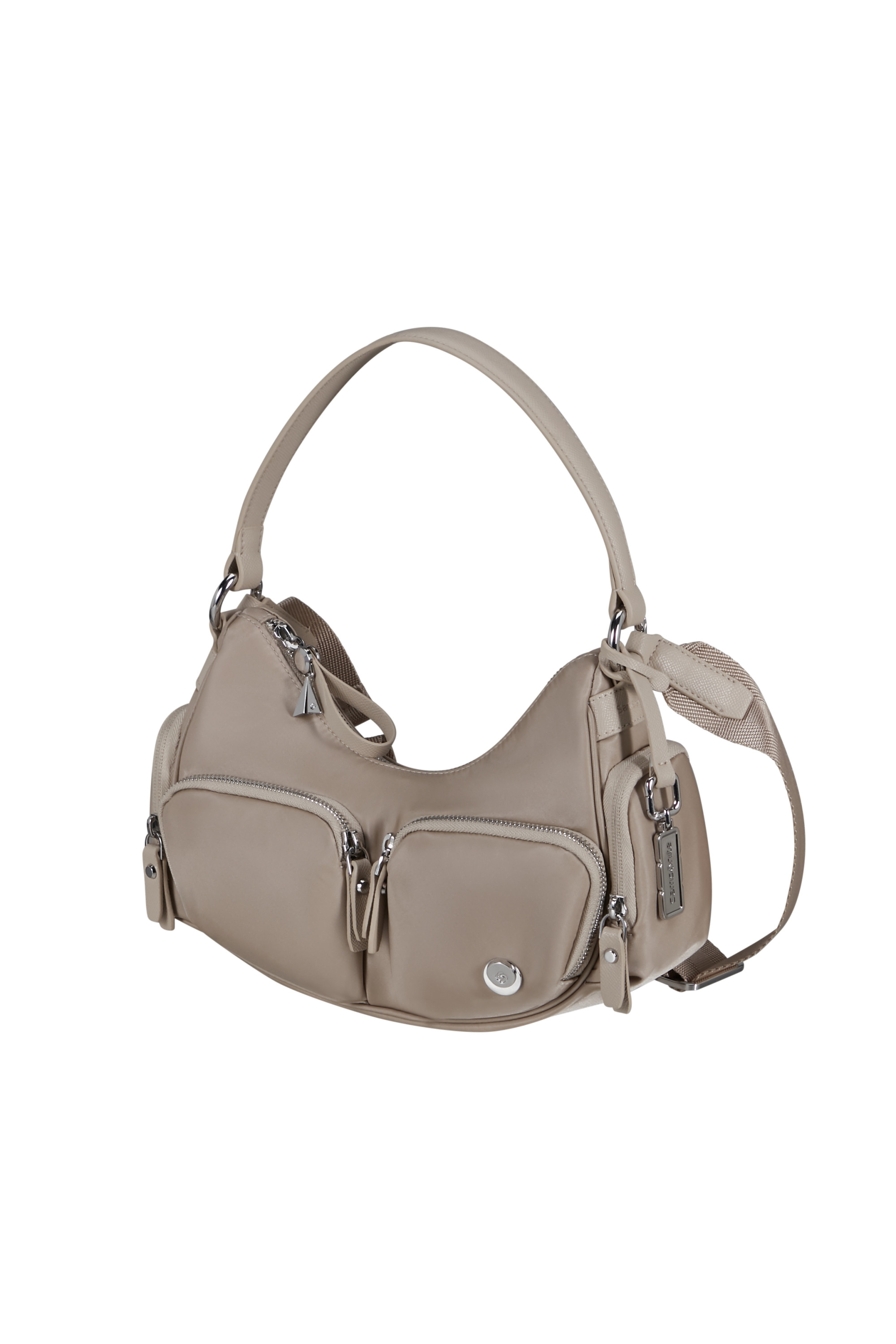 Samsonite KARISSA EVO HOBO BAG MULTI PKT Homok bézs kép