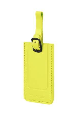 Samsonite TA REVOLUTION RECTANGLE LUGGAGE TAG x2 LIME-155592-1515